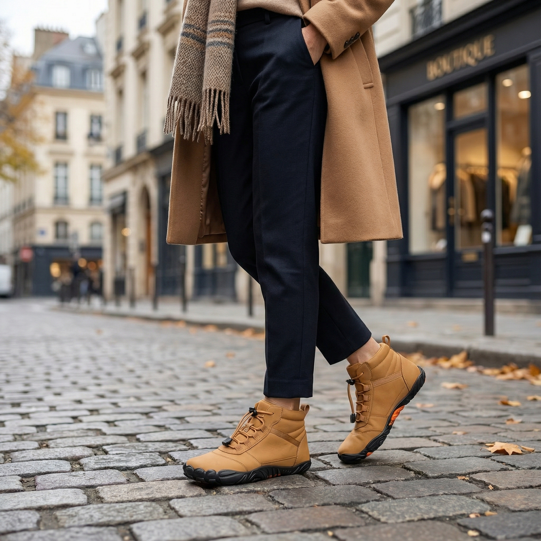 Terraia HeatGround in Beige in der Stadt